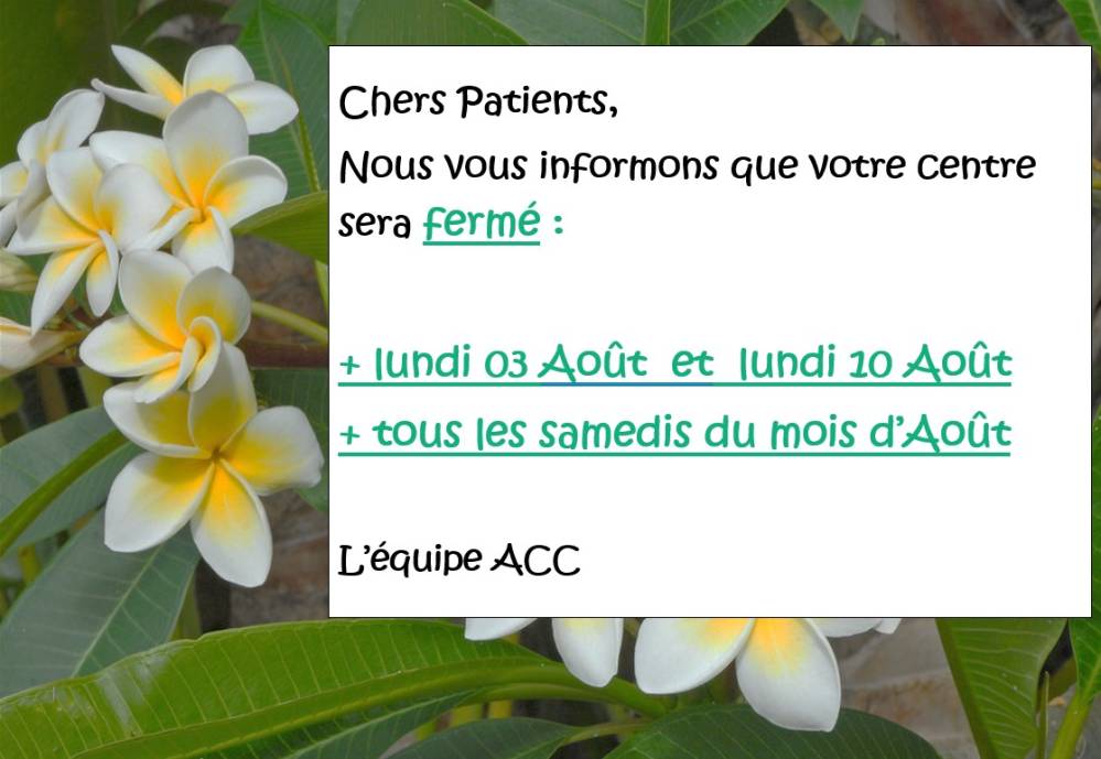 fermeture été